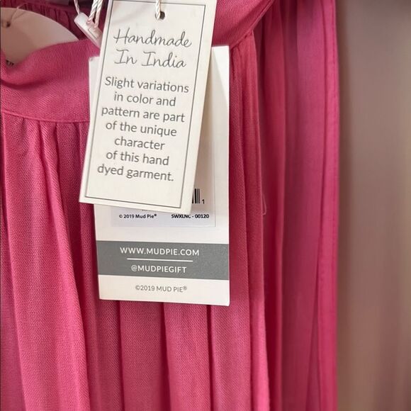 Mud Pie Vibrant Pink Dress - Picture 5 of 9